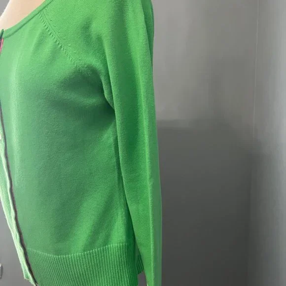 Lilly Pulitzer Green Cardigan Sweater - Picture 2 of 6